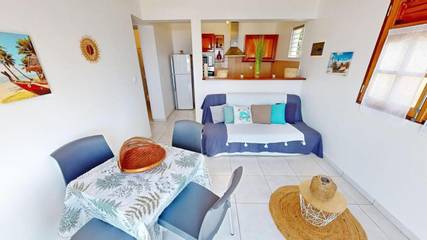 Gîte pour 4 personnes, avec jardin à La Désirade (île)