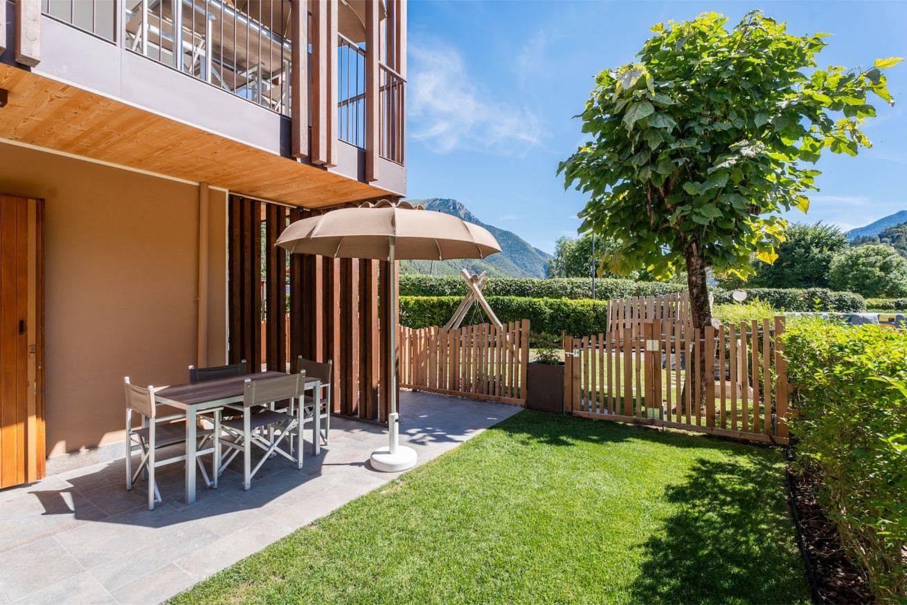 Ganze Wohnung, Casa Al Ponte Garden Garden nur 100 mt. vom See in Pieve di Ledro, Ledro