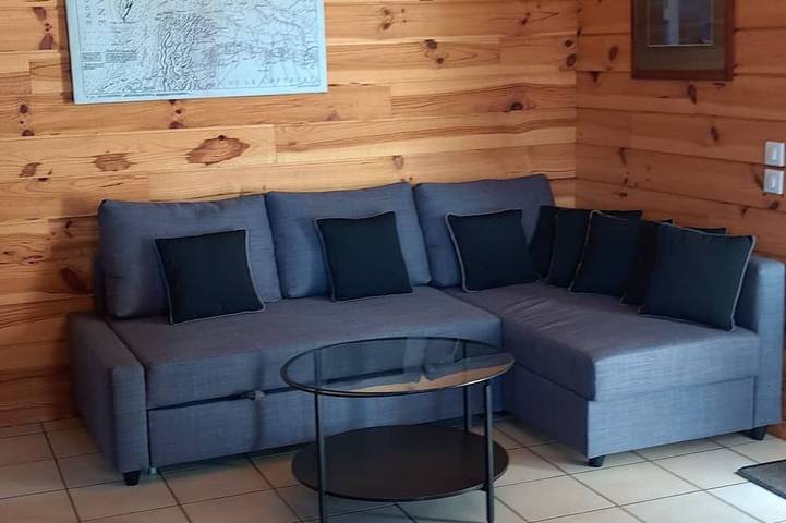 Ferienhaus für 6 Personen, mit Balkon und Garten, mit Haustier