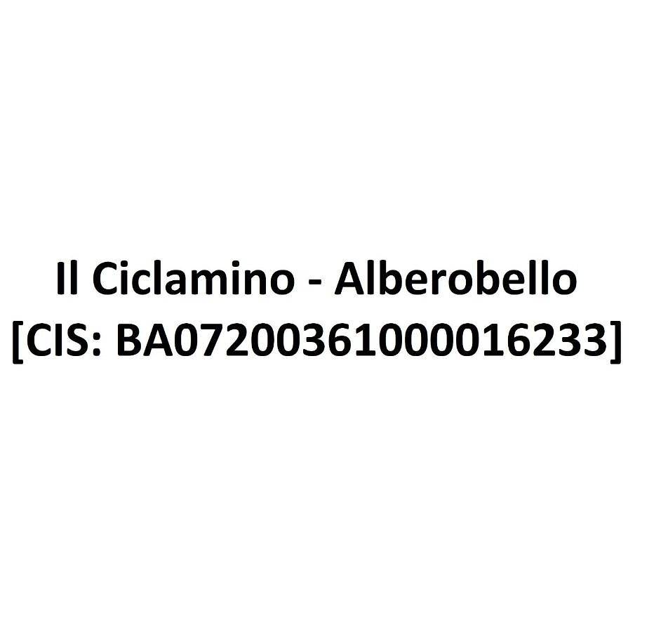 Il Ciclamino in Alberobello, Comune di Alberobello