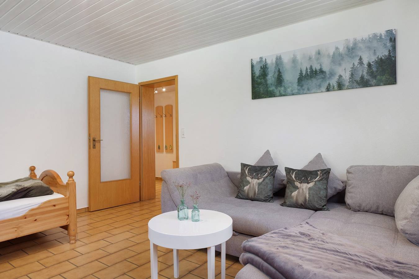 Appartamento intero, Appartamento Bergquelle con vista montagna, terrazza privata e Wi-Fi in Kirchzarten, Sudschwarzwald