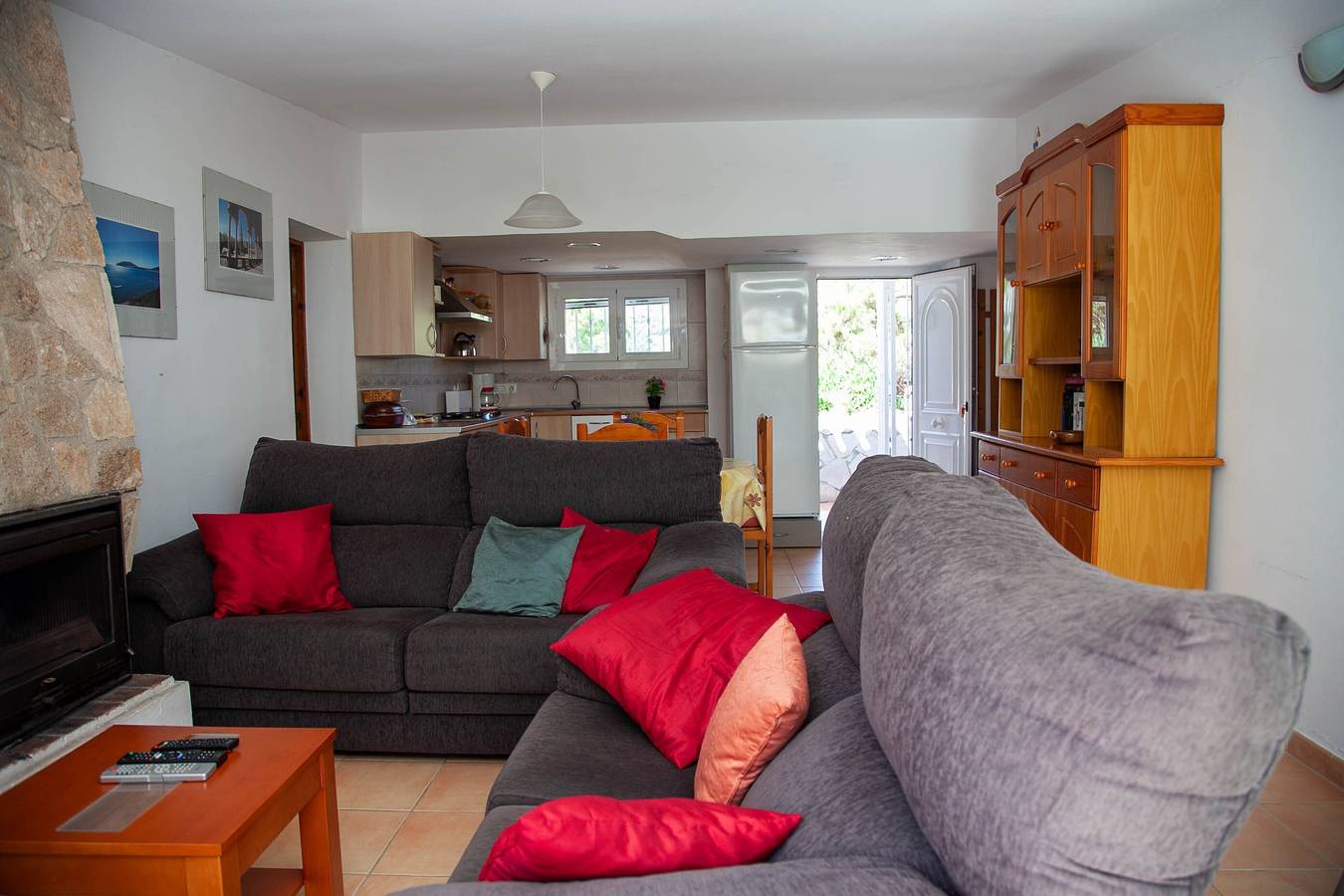 Casa de vacaciones 'Andrea' con vistas a la montaña, terraza privada y Wi-Fi in Santa Maria de Llorell, Tossa de Mar