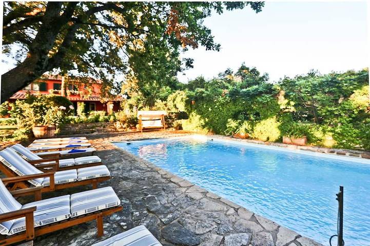 Ferienhaus für 12 Personen, mit Garten und Balkon in Castagneto Carducci