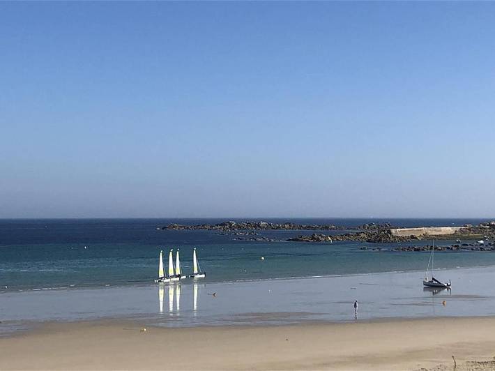 Location de vacances pour 10 personnes, avec piscine et jardin, animaux acceptés dans Office De Tourisme De Plouescat - 3