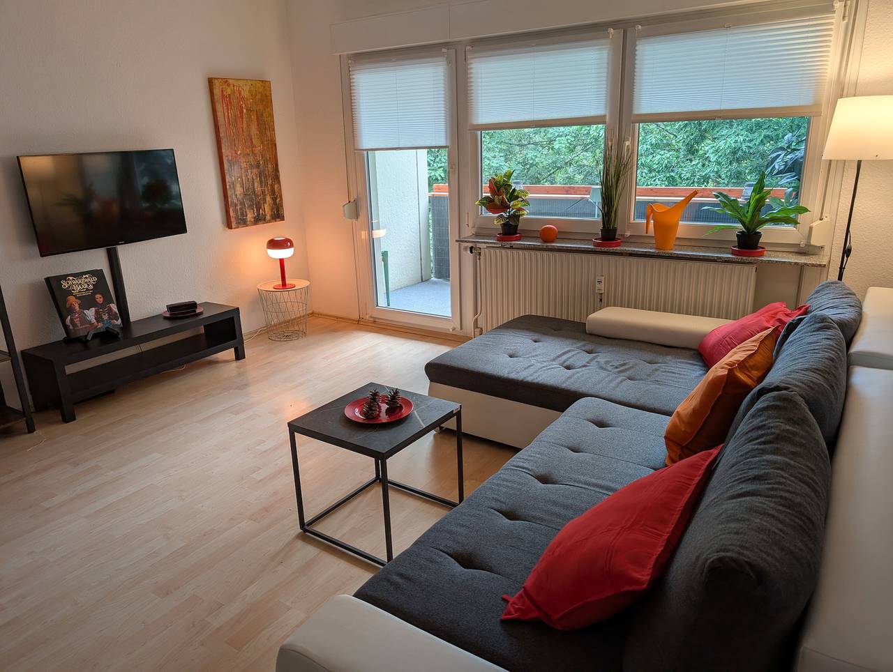 Ganze Wohnung, Apartment 'Fuchsbau' mit Seeblick und Balkon in Unterkirnach, Mittlerer Schwarzwald