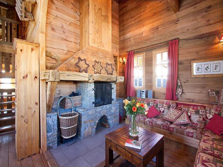 Chalet pour 14 personnes, avec sauna, animaux acceptés à Huez - 4
