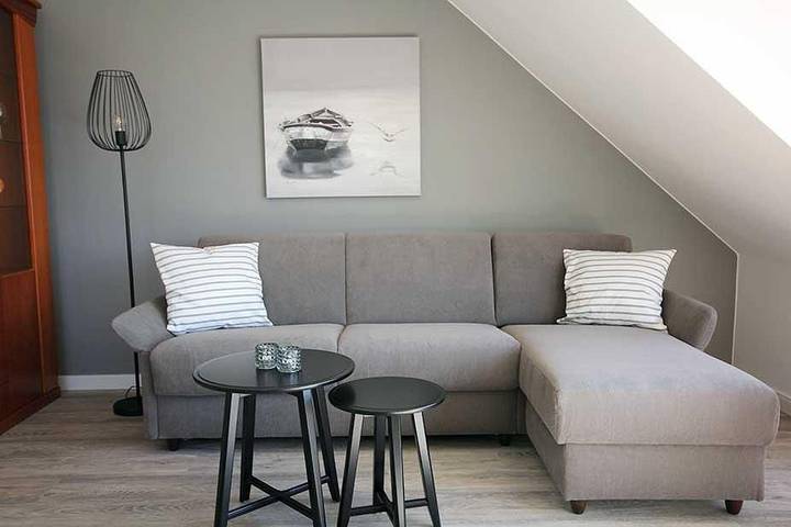 Ferienwohnung für 4 Personen, mit Balkon und Sauna in Cuxland