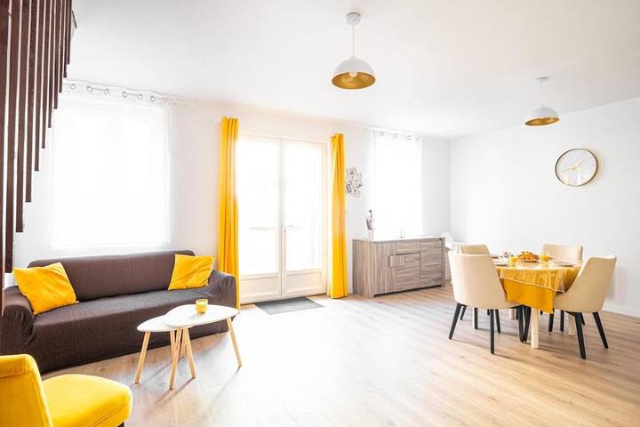 Location de vacances pour 4 personnes, avec jardin, animaux acceptés dans Gonneville-la-Mallet - 2