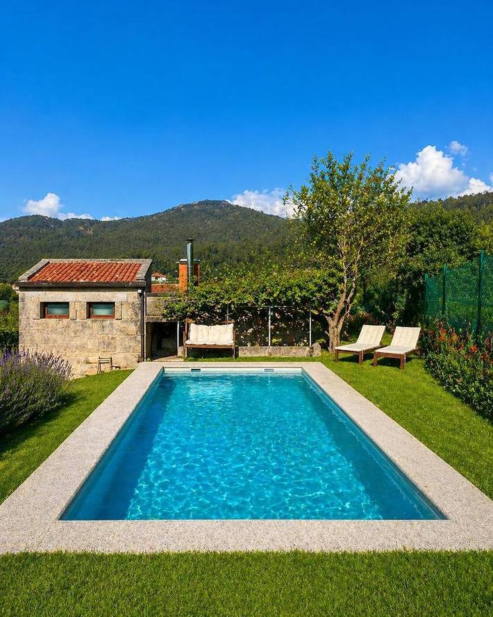 Villa para 10 pessoas, com jardim e vista e ainda piscina em Gondomar