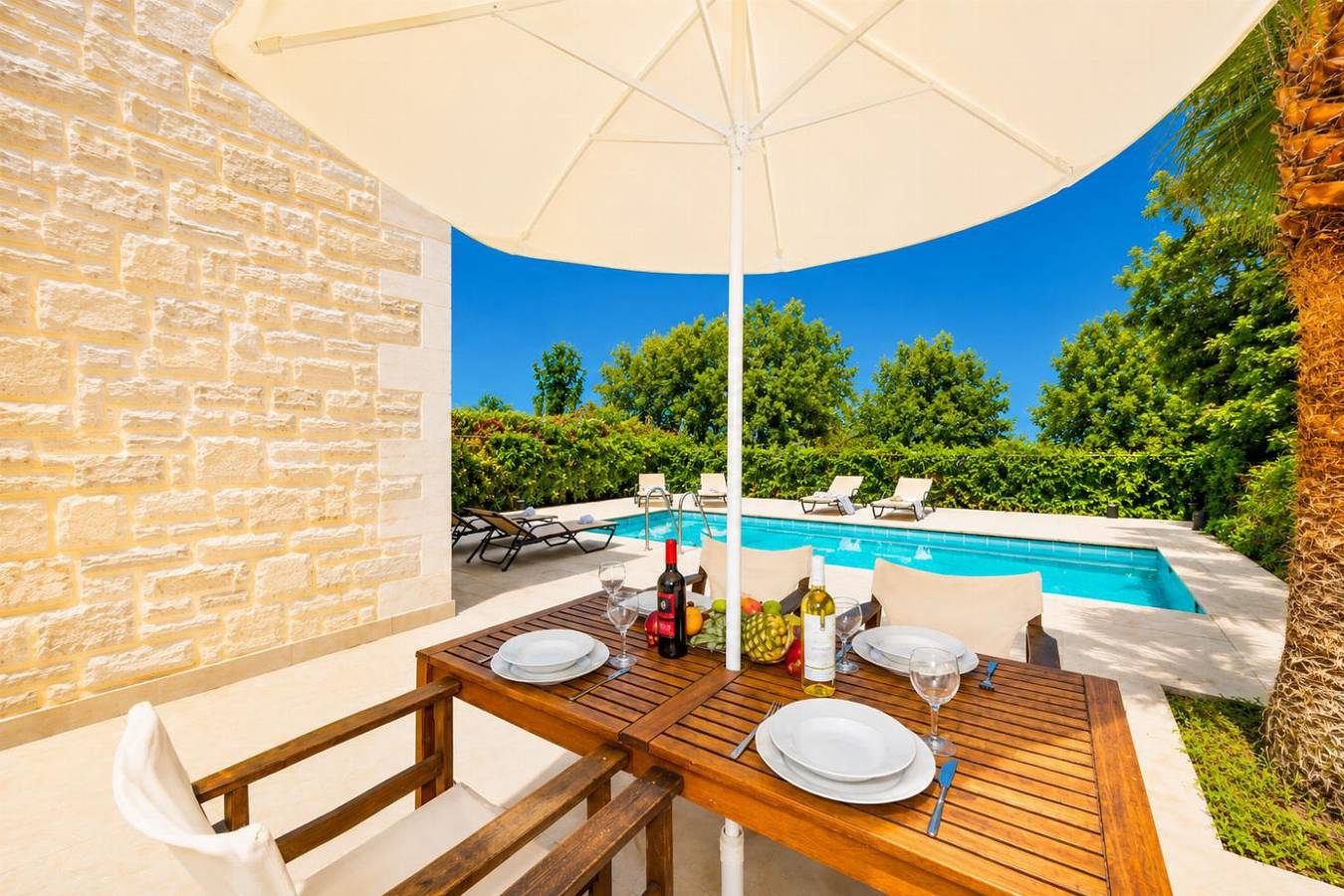 Villa für 6 Personen mit Garten in Prines, Nikiforos Fokas