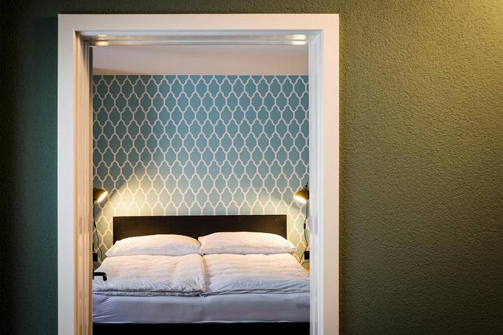 Hotel für 4 Personen, mit Terrasse und Ausblick in Murten