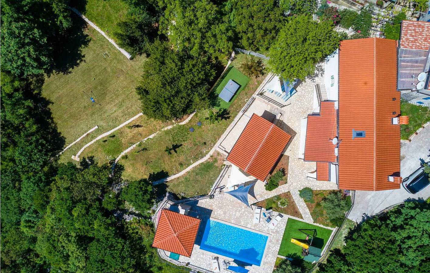 Appartement avec vue sur la mer, piscine, parking et Wi-Fi près de Plomin in Zagorje, Côte Est de l'Istrie