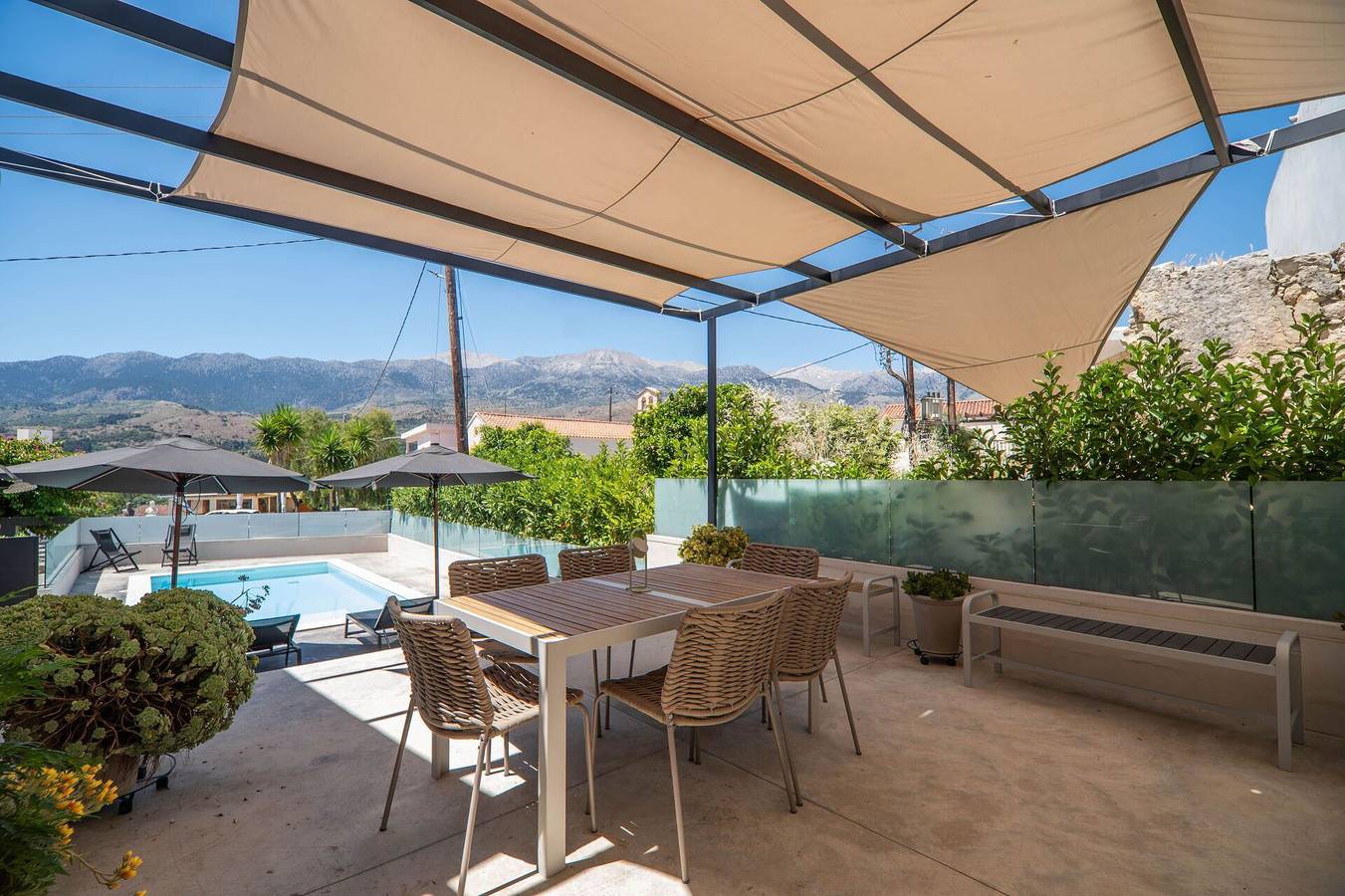 Ferienhaus für 6 Personen mit Pool in Chania und Umgebung