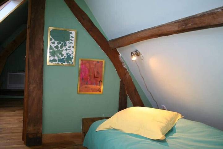 Gîte pour 6 personnes, avec piscine ainsi que jardin et terrasse à Saint-Philbert-des-Champs - 4