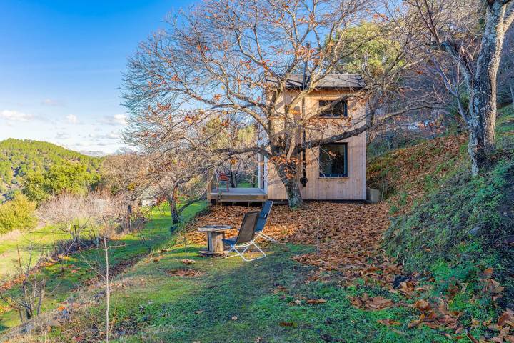 Blockhütte für 2 Personen, mit Balkon und Garten in Spanien - 2