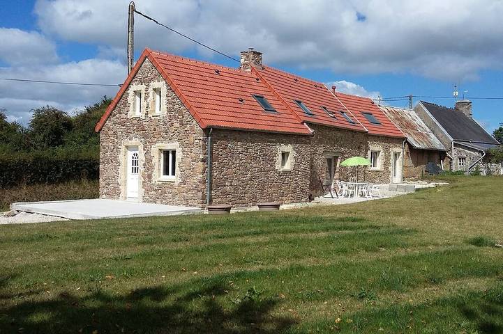 Maison de vacances pour 4 personnes, avec jardin, animaux acceptés