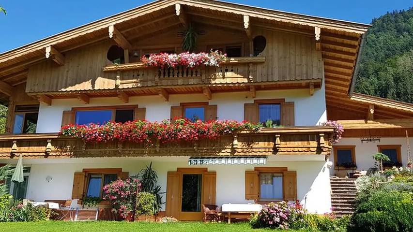 Ferienwohnung für 4 Personen, mit Garten in Walchsee