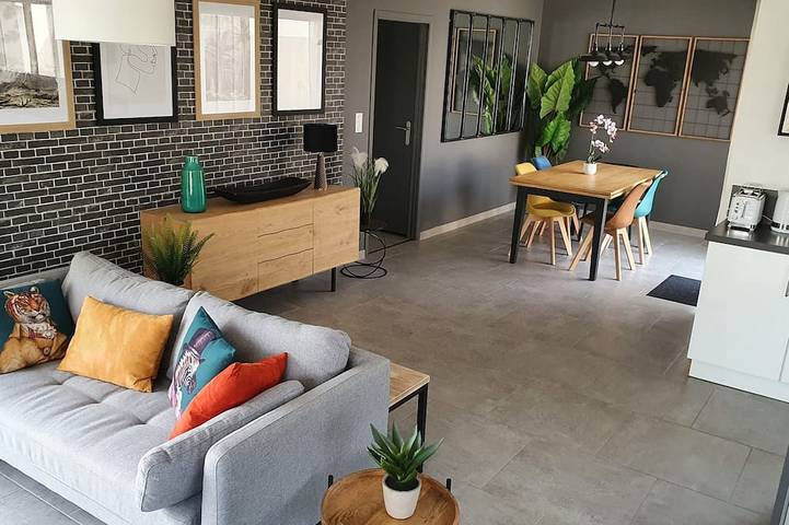 Location de vacances pour 6 personnes, avec Terrasse et Jardin à Saint-Michel-en-l'Herm