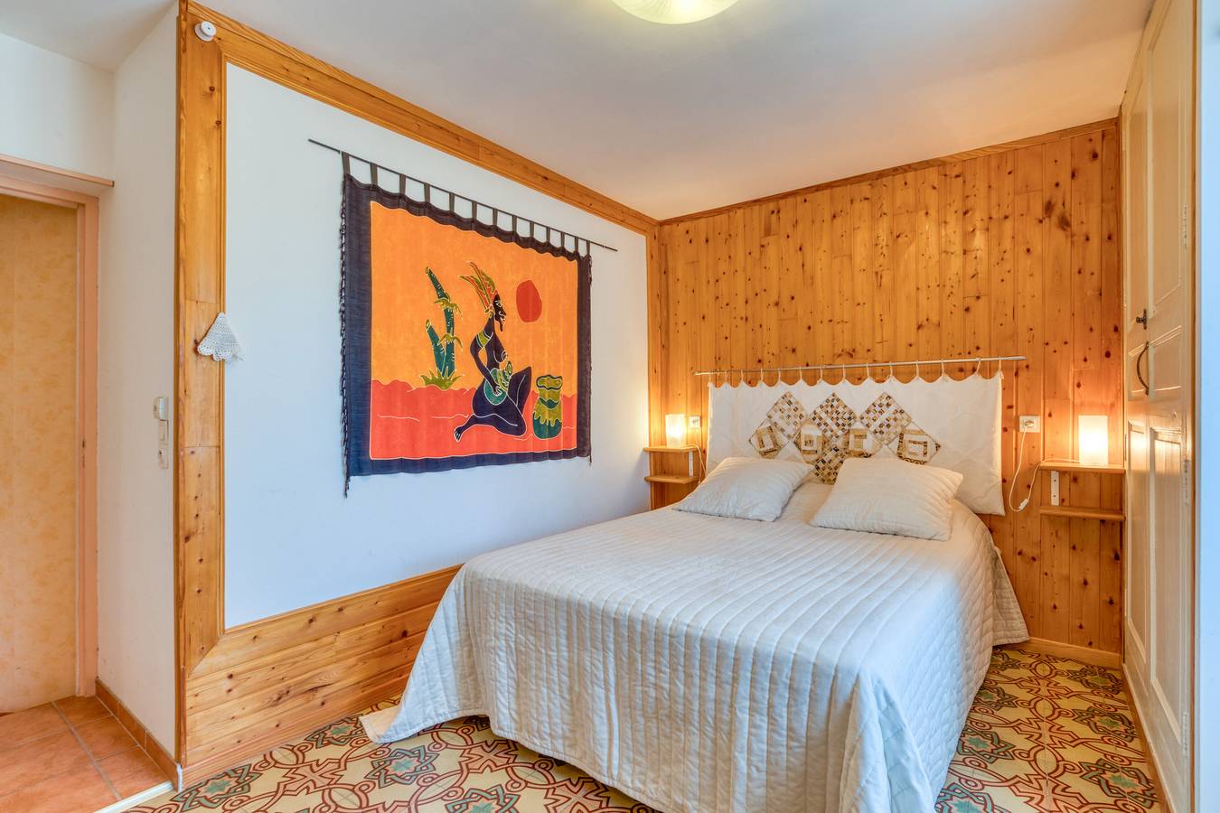 Chambre d'hôtes 'Petite Suite Douillette' avec balcon, Wi-Fi et climatisation in Saint-Pargoire, Région de Lodève