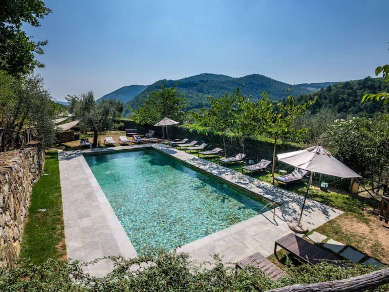 Agriturismo Con Piscina per 40 Persone in Pontassieve, Chianti