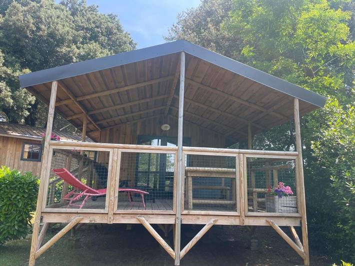 Camping pour 2 personnes, avec jardin et vue à Meschers-sur-Gironde - 2