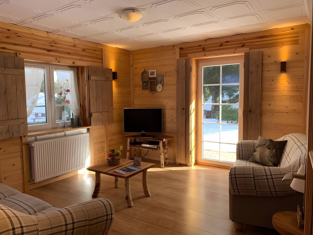 Ganze Wohnung, Ferienwohnung 'Mit 2 Schlafzimmer' mit Bergblick, privater Terrasse und Wi-Fi in Blasiwald (Schluchsee), Schluchsee