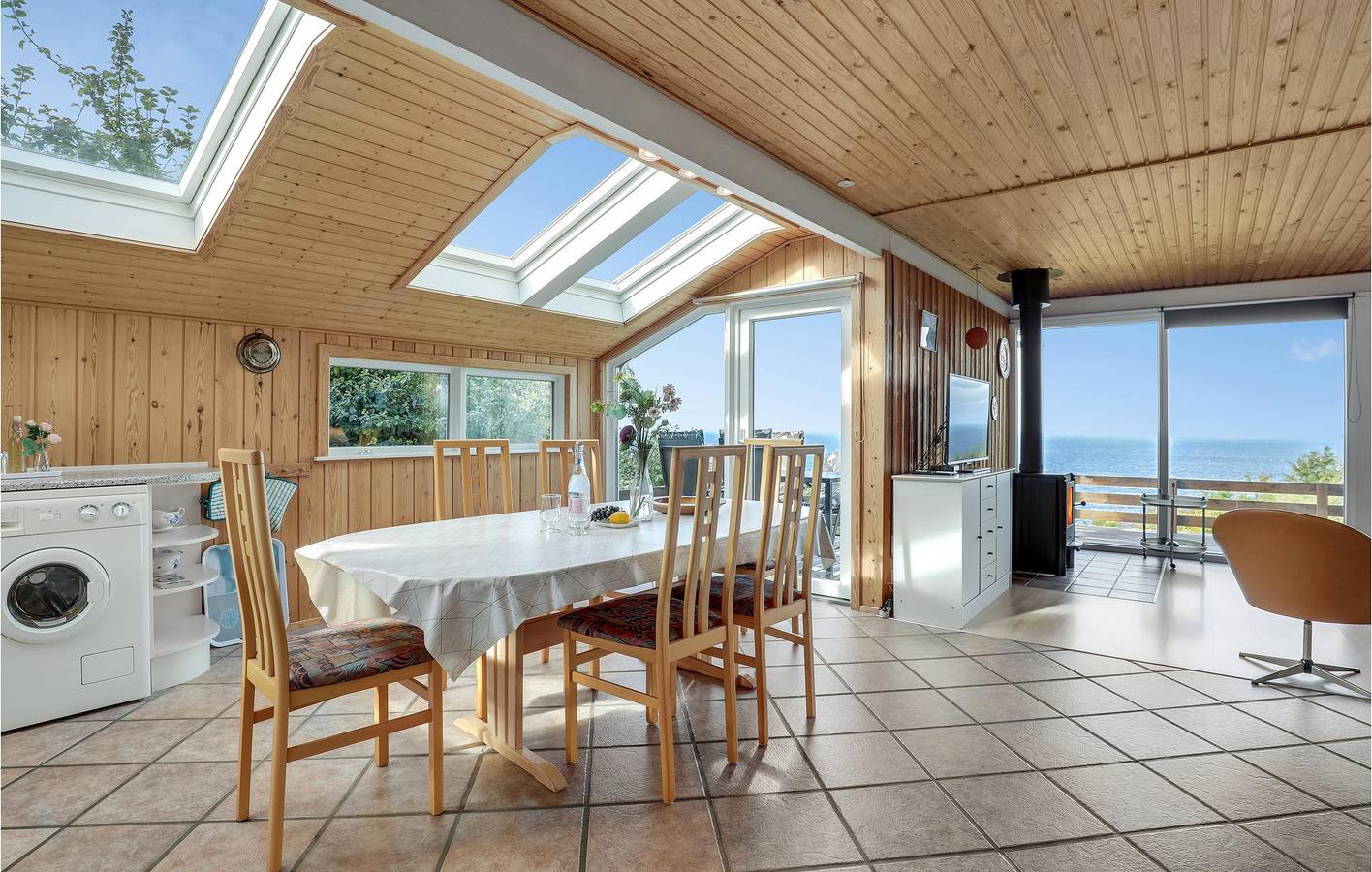 Ferienhaus für 6 Personen mit Terrasse in Hasle, Bornholm