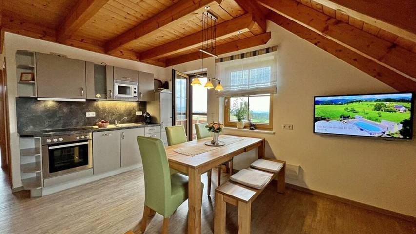 Gîte pour 4 personnes, avec piscine et jardin ainsi que balcon et sauna à Freiamt - 3