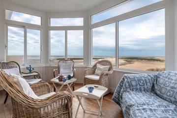 Location de vacances pour 12 personnes, avec vue sur l’océan ainsi que terrasse et jardin à La Bernerie-en-Retz