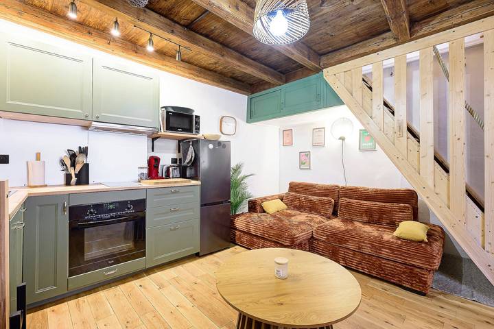 Ferienhaus für 4 Personen, mit Balkon in Courchevel