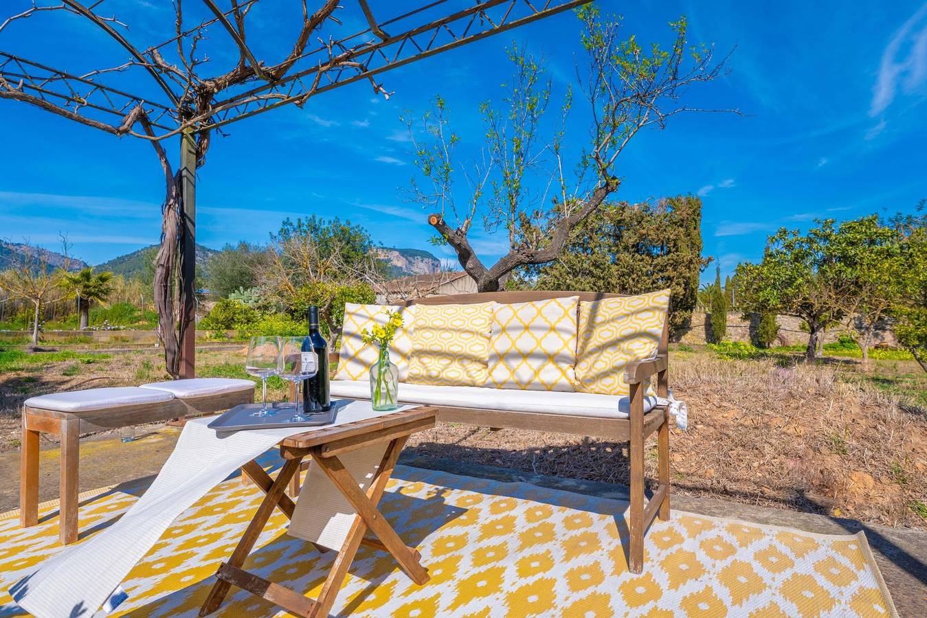 Es Figueral De Son Ribas - Coqueta casa de campo con piscina privada - Wifi gratis in Alaró, Interior de Mallorca