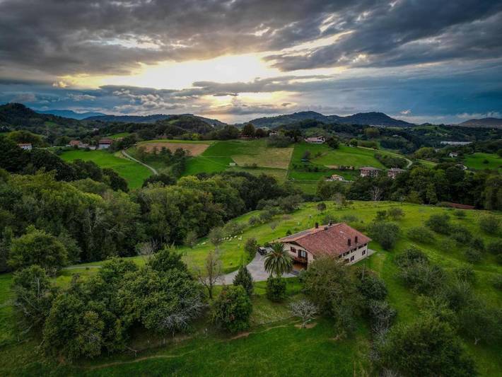 Casa rural para 2 personas, con Jardín y Vistas en Guipúzcoa