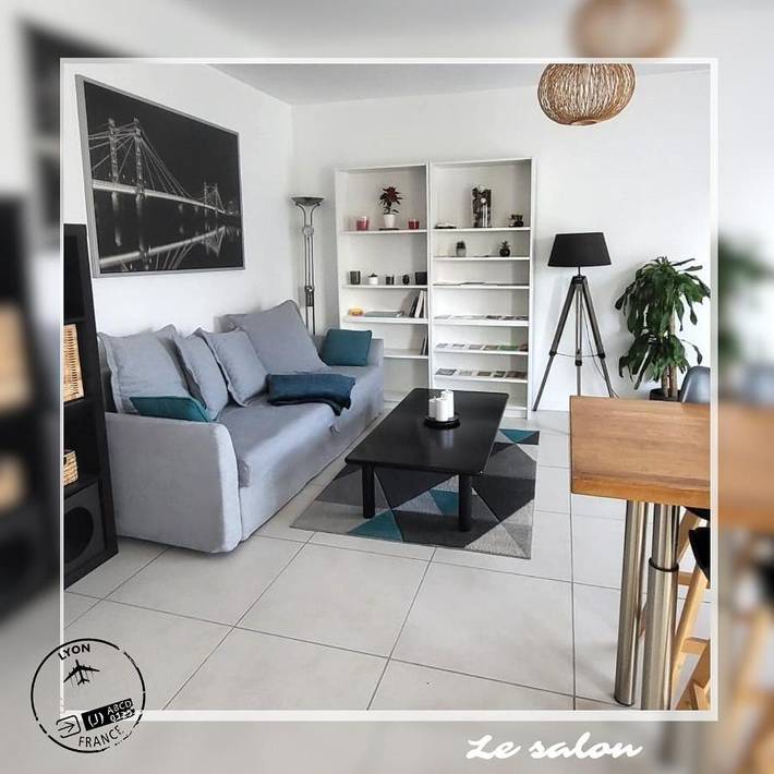 Gîte pour 4 personnes, avec balcon à Tassin-la-Demi-Lune - 4