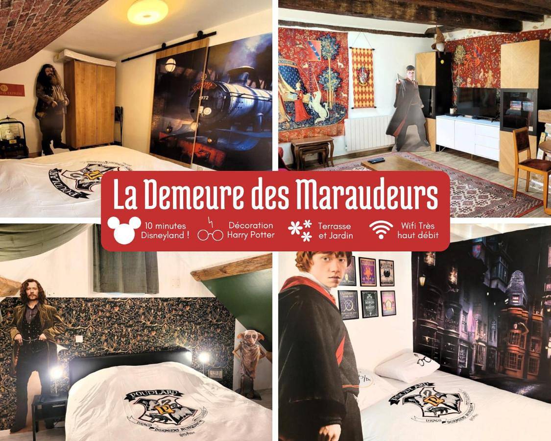 La demeure des maraudeurs -10min Disney-Jardin & Bbq in Villiers-sur-Morin, Seine-et-Marne
