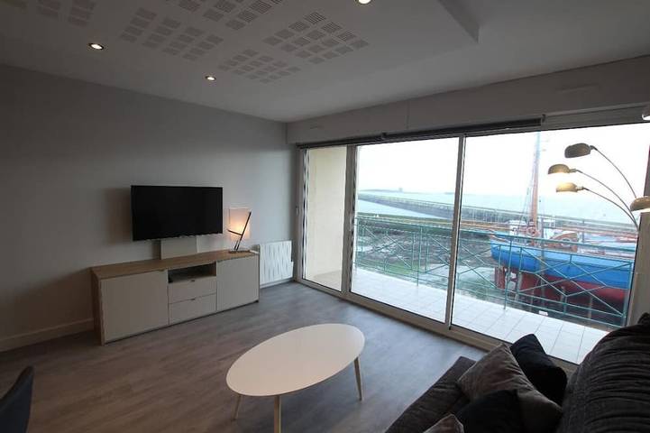 Location de vacances pour 2 personnes, avec Balcon à Saint-Vaast-la-Hougue