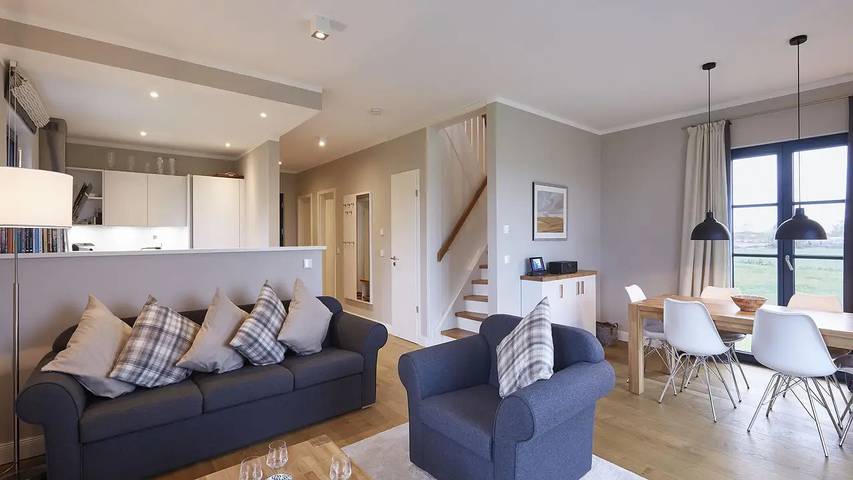 Ferienhaus für 6 Personen, mit Garten und Terrasse sowie Sauna und Pool in Dranske