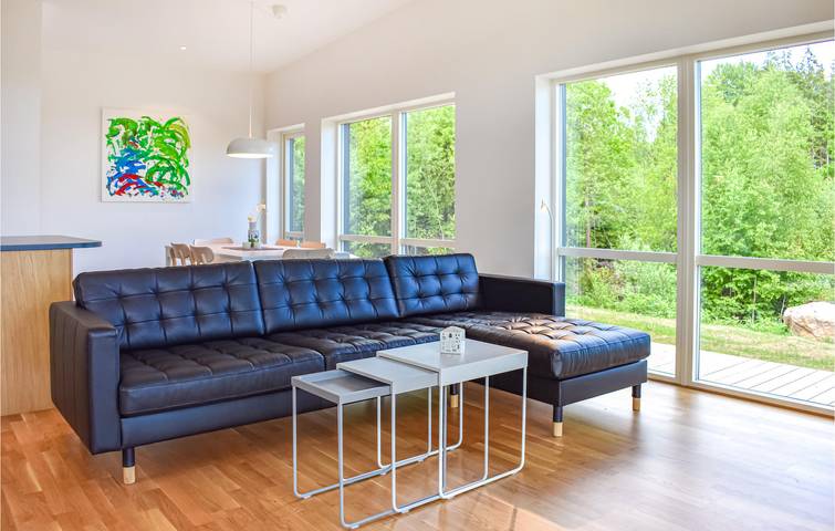 Ferienhaus für 6 Personen, mit Terrasse und Seeblick sowie Sauna in Blekinge - 4