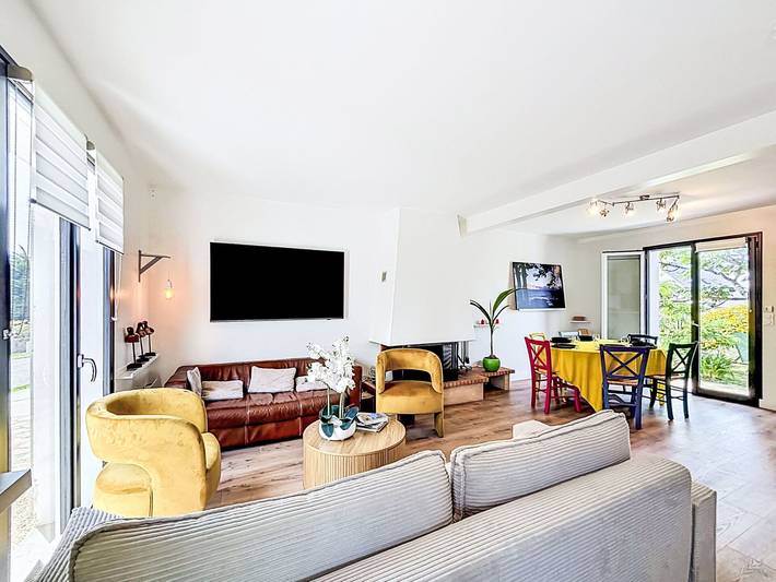 Location de vacances pour 8 personnes, avec jardin dans Plage Kercambre