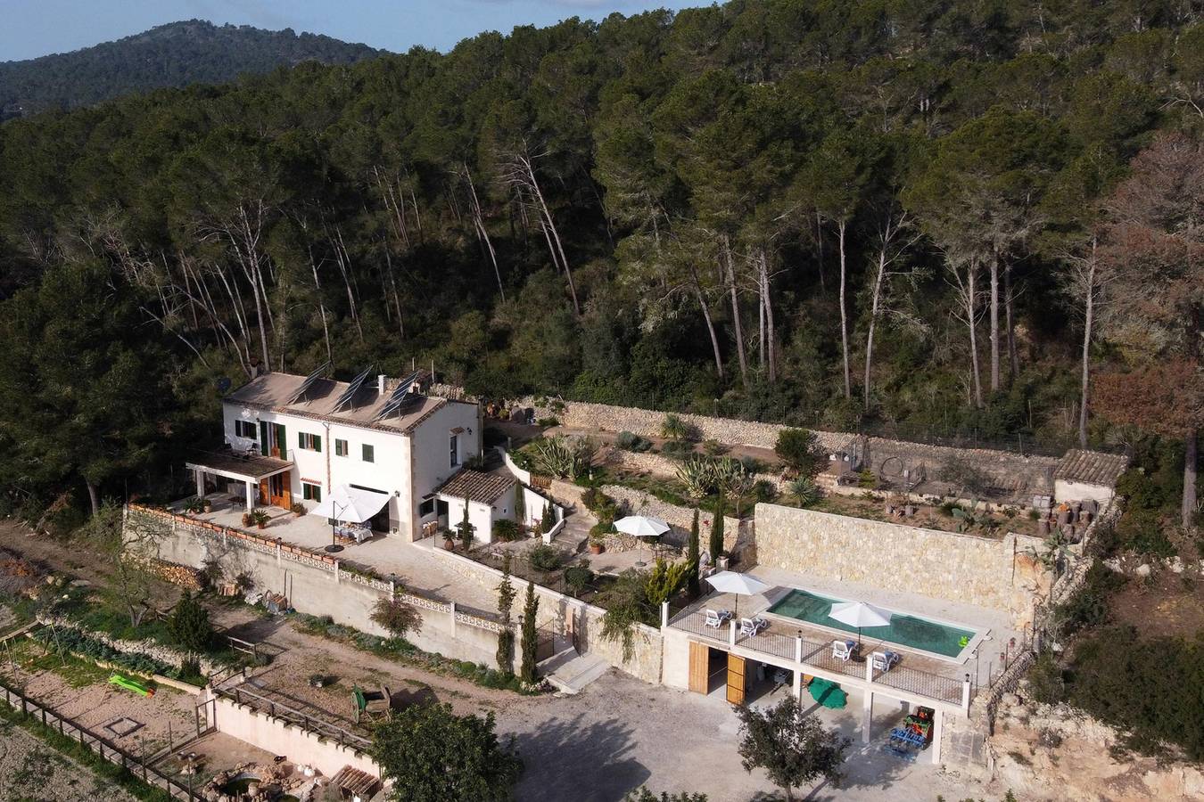 Eco Finca can Alegria with pool in Llucmajor, South Majorca