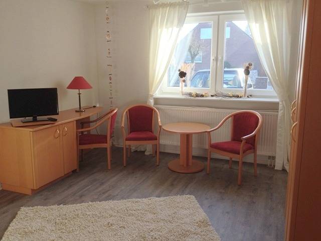 Ferienwohnung für 3 Personen, mit Balkon/Terrasse und Terrasse in Hattstedt - 2