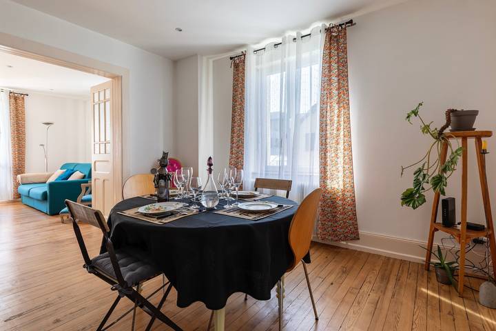Appartement de vacances pour 4 personnes, avec jardin dans le Doubs - 2