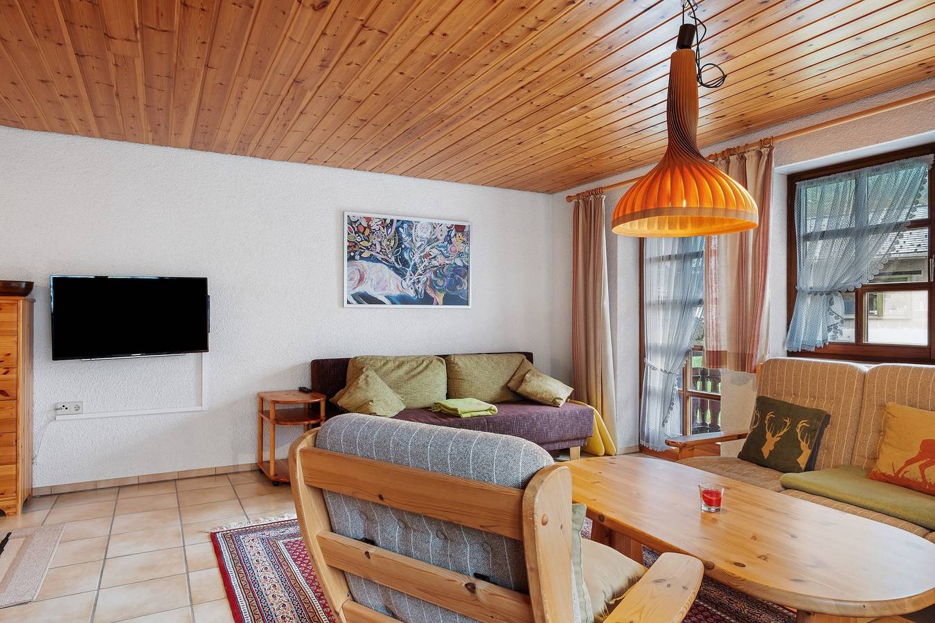 Ganze Wohnung, Ferienwohnung 'Am Blaubeerhang' mit Bergblick, privater Terrasse und Wi-Fi in St. Blasien, Südschwarzwald