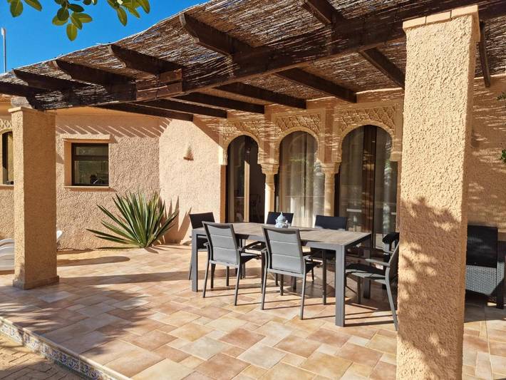 Chalet para 6 personas, con vistas además de piscina y jardín en Levante Almeriense - 4