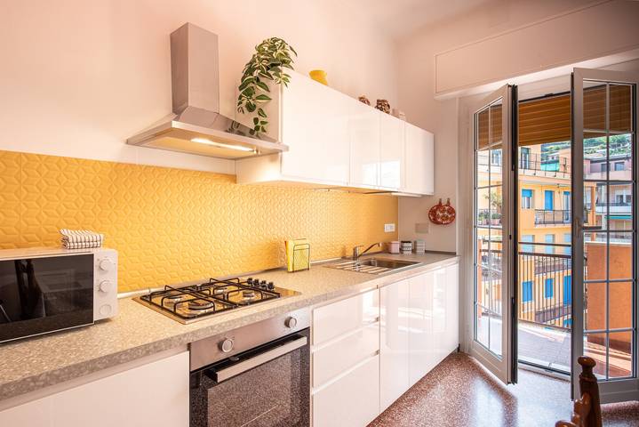 Gîte pour 4 personnes, avec balcon, animaux acceptés à Arenzano - 3