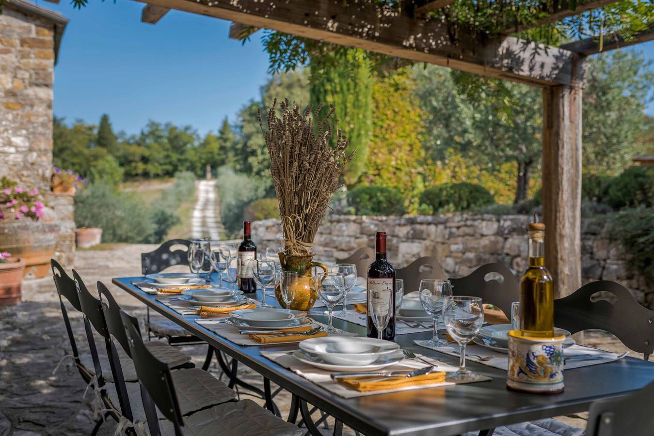 Villa für 12 Personen mit Garten in Cortine, Barberino Tavarnelle