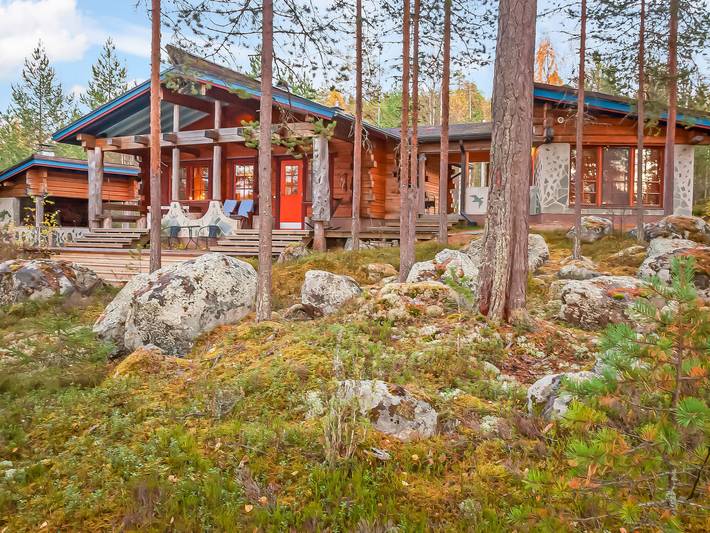Ferienhaus für 6 Personen, mit Seeblick und Sauna sowie Terrasse - 1