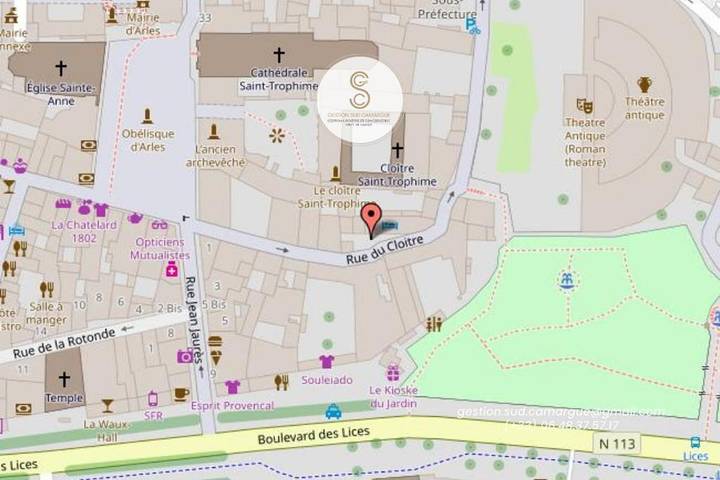 Gîte pour 3 personnes dans Office De Tourisme D Arles Camargue - 4