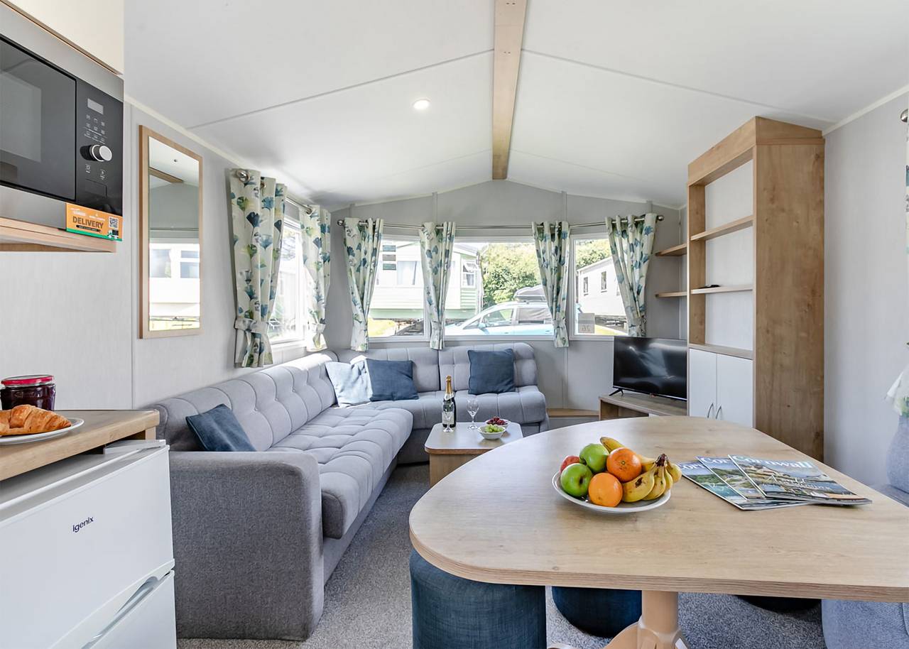 Bronze Caravan with parking P in Carmarthenshire