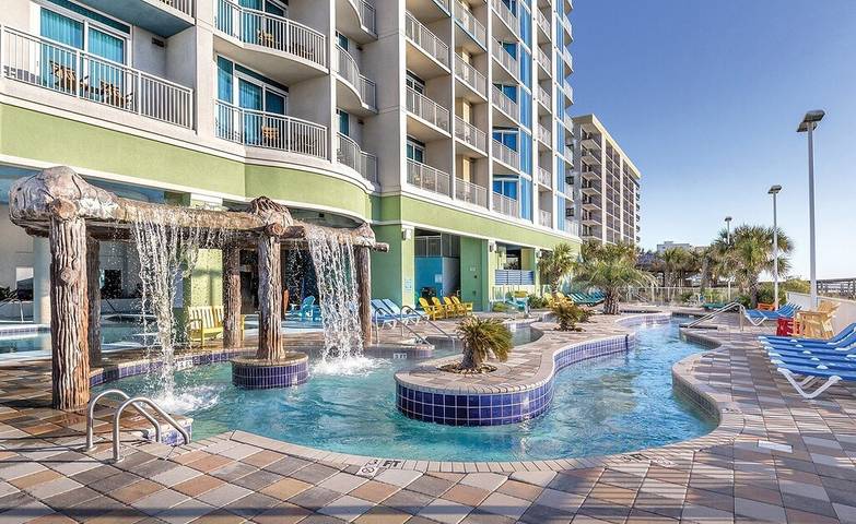 Hotel for 8 people, with pool and hot tub in Cherry Grove Beach