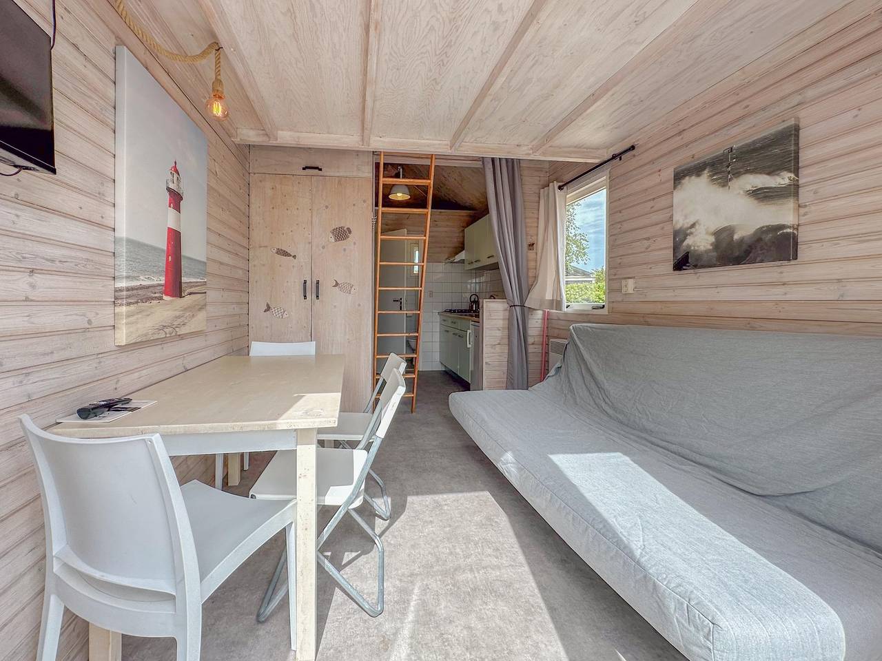 Gemütliches Tiny House am Familiencamping in Ellemeet, Zeeuwse Kust